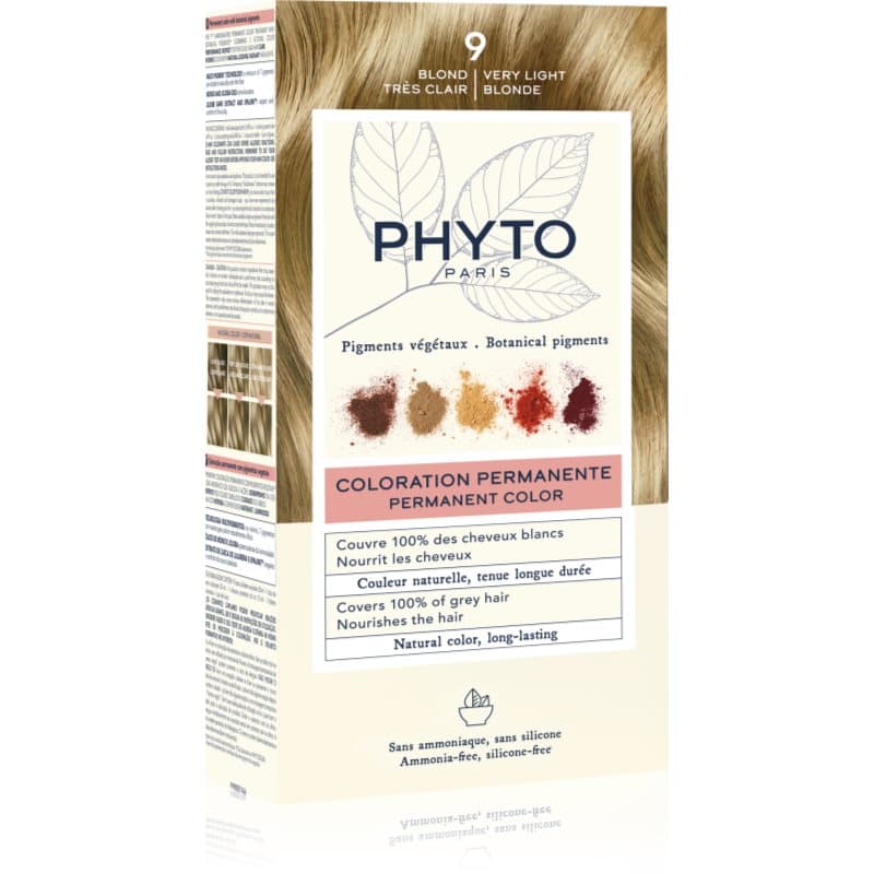 Phyto Color farba do włosów bez amoniaku odcień 9 Very Light Blonde