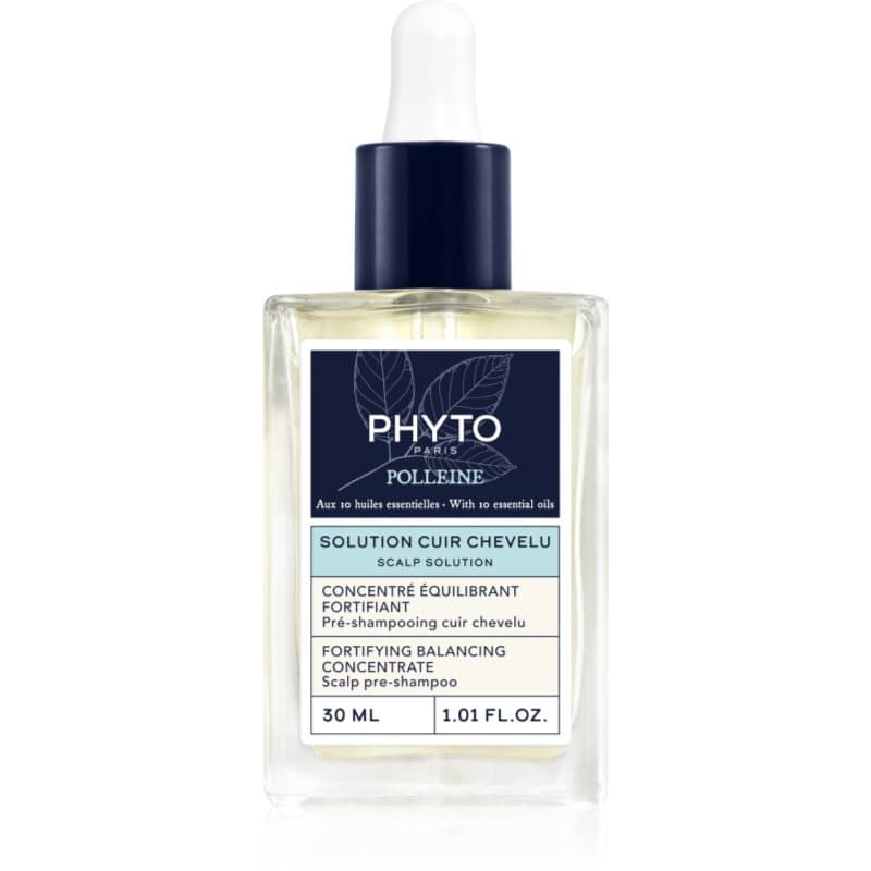 Phyto Polleine Fortifying Balancing Concentrate odżywcze preludium pielęgnacyjne do tłustej skóry głowy