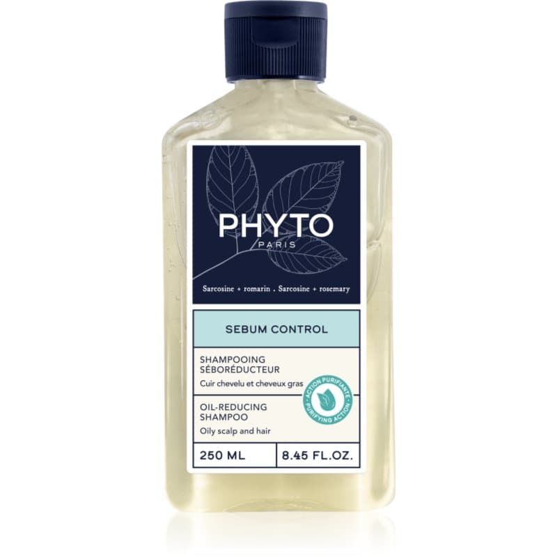 Phyto Sebum Control Oil-Reducing Shampoo szampon do przetłuszczającej się skóry głowy