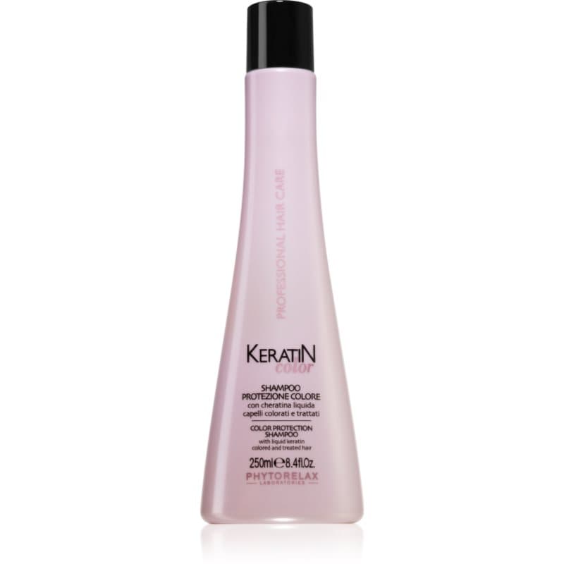 Keratin Color szampon do włosów zniszczonych, farbowanych z keratyną