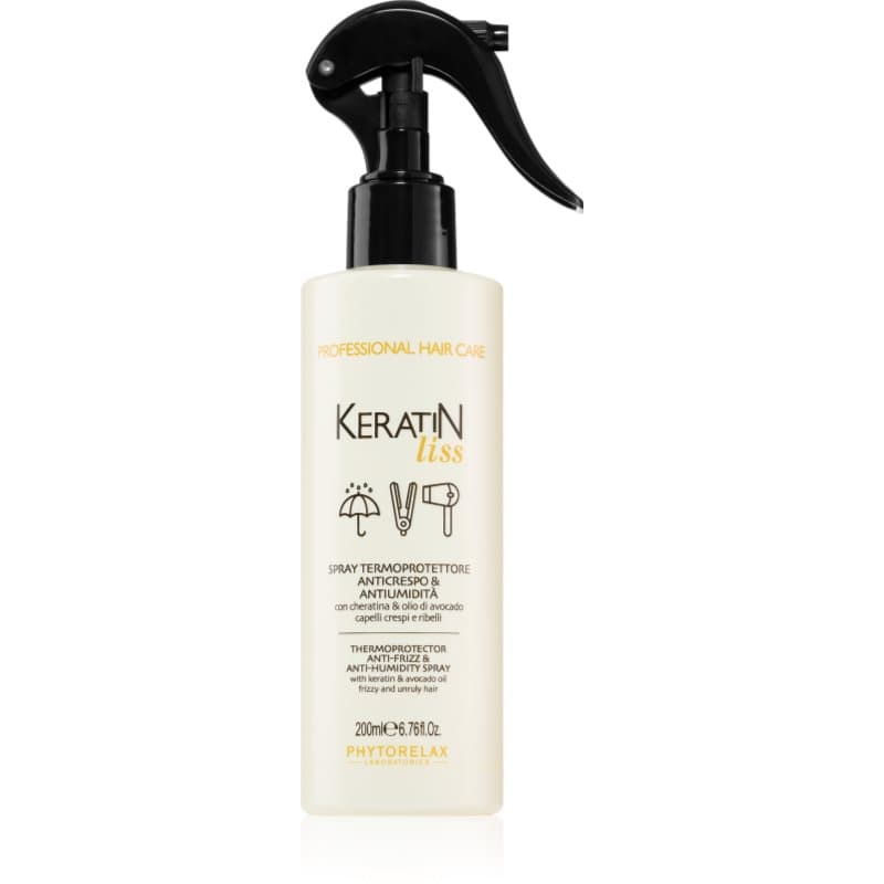 Keratin Liss spray ochronny z efektem nawilżającym do włosów nieposłusznych i puszących się