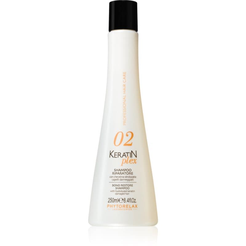 Keratin Plex odbudowujący szampon z keratyną do włosów zniszczonych