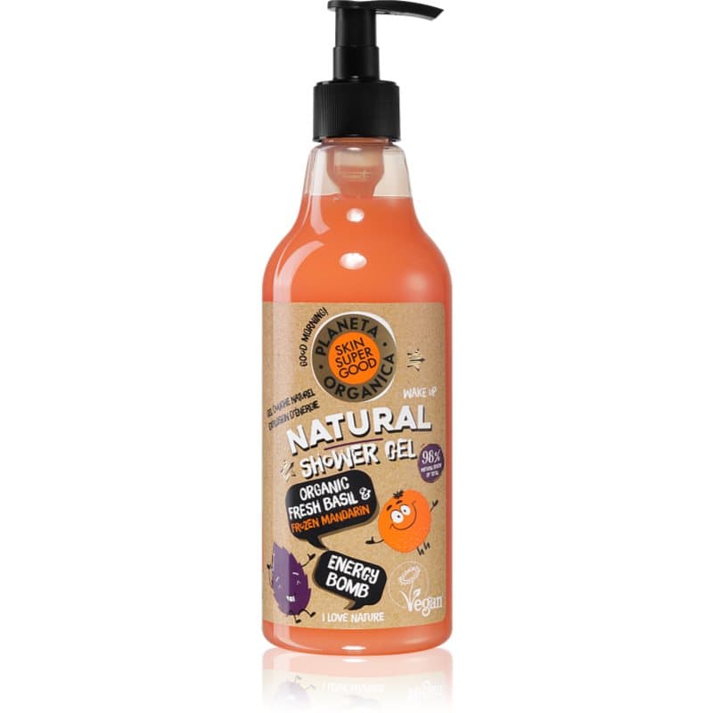 Skin Super Good Energy Bomb naturalny żel pod prysznic o działaniu odświeżającym