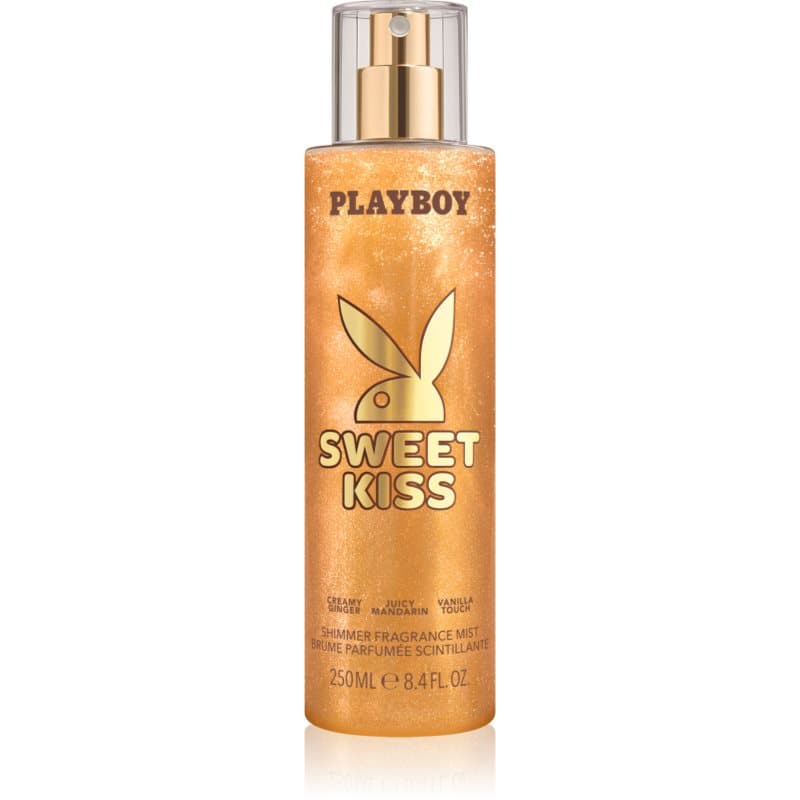 Sweet Kiss spray do ciała z brokatem dla kobiet