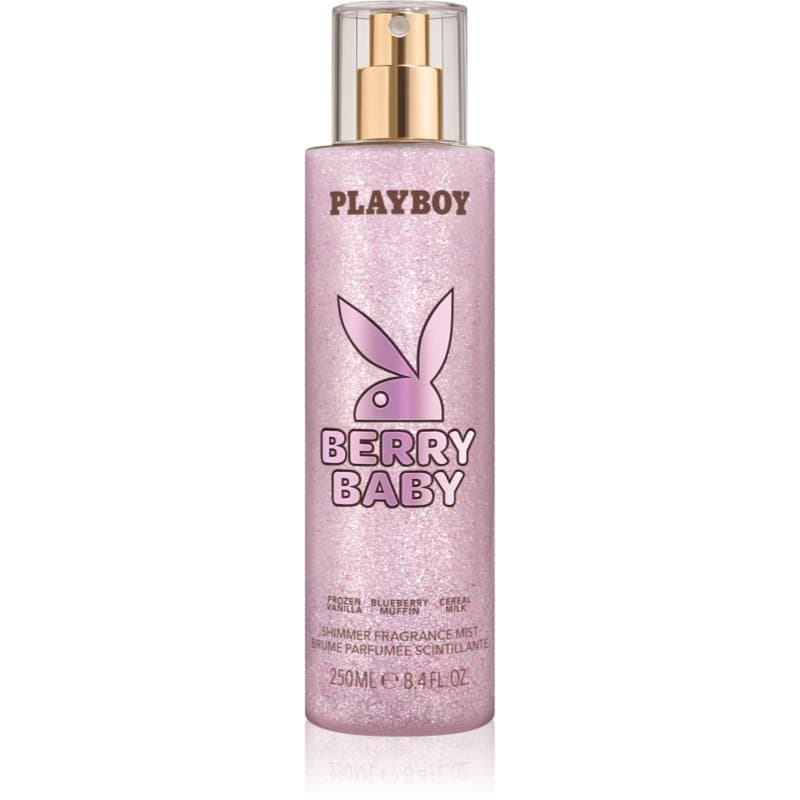 Berry Baby spray do ciała z brokatem dla kobiet