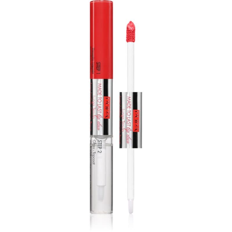 Made to Last Lip Duo długotrwała szminka w płynie z połyskiem odcień 007 - Coral Sunrise