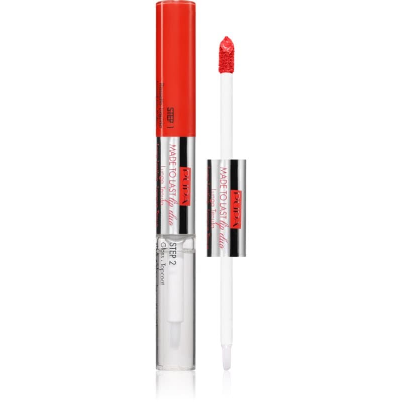 Made to Last Lip Duo długotrwała szminka w płynie z połyskiem odcień 018 - Imperial Red