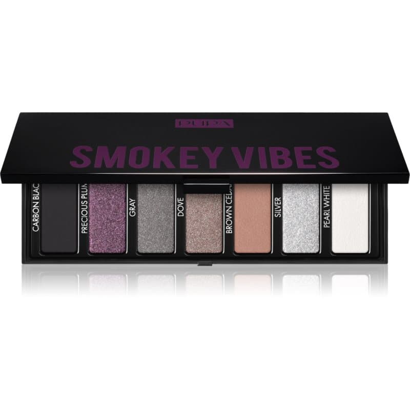 Make Up Stories Compact Eyeshadow Palette paleta cieni do powiek 002 Smokey Vibe