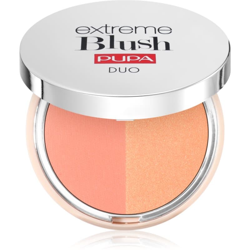 Extreme Blush Duo róż w kompakcie odcień 130 - Matt Salmon - Radiant Peach