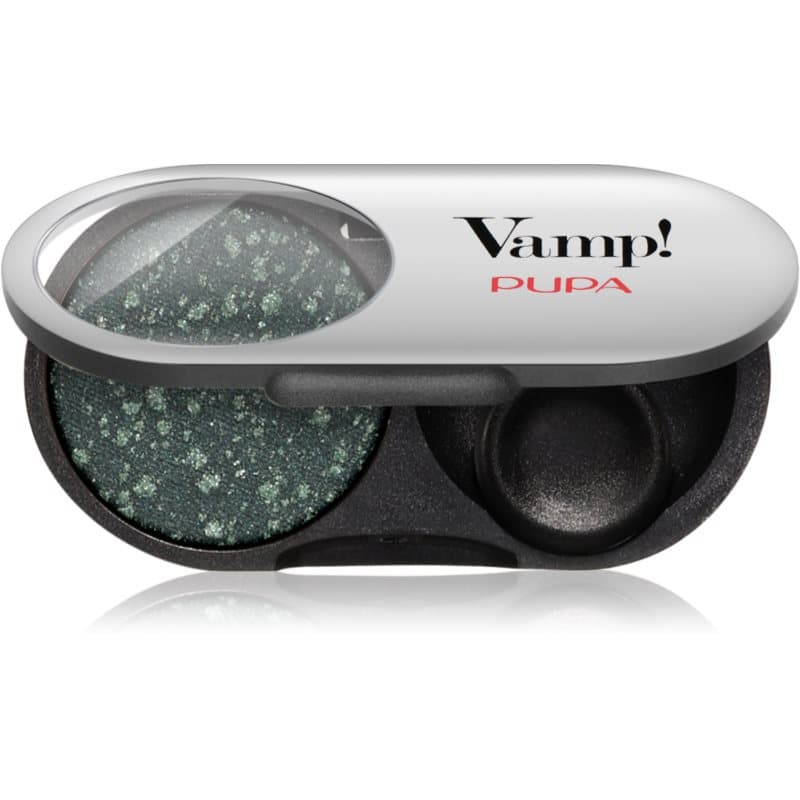 Vamp! Radiant Baked Eyeshadow długotrwałe, błyszczące cienie do powiek odcień 304 Woodland Green - GEMS