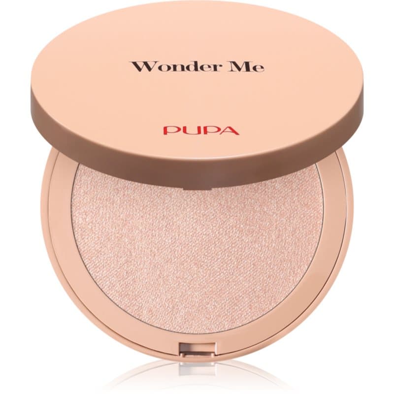 Wonder Me Glow kompaktowy rozświetlacz pudrowy odcień 101 - Rose Gold