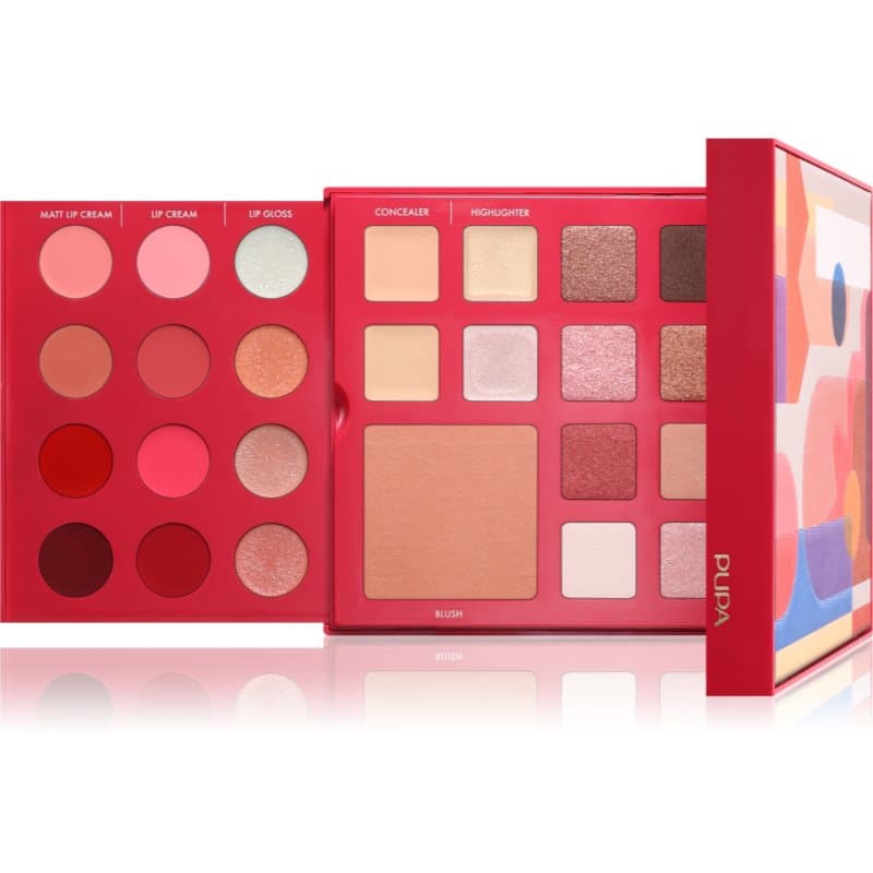 Pupart M paleta wielofunkcyjna do oczu i ust BURGUNDY