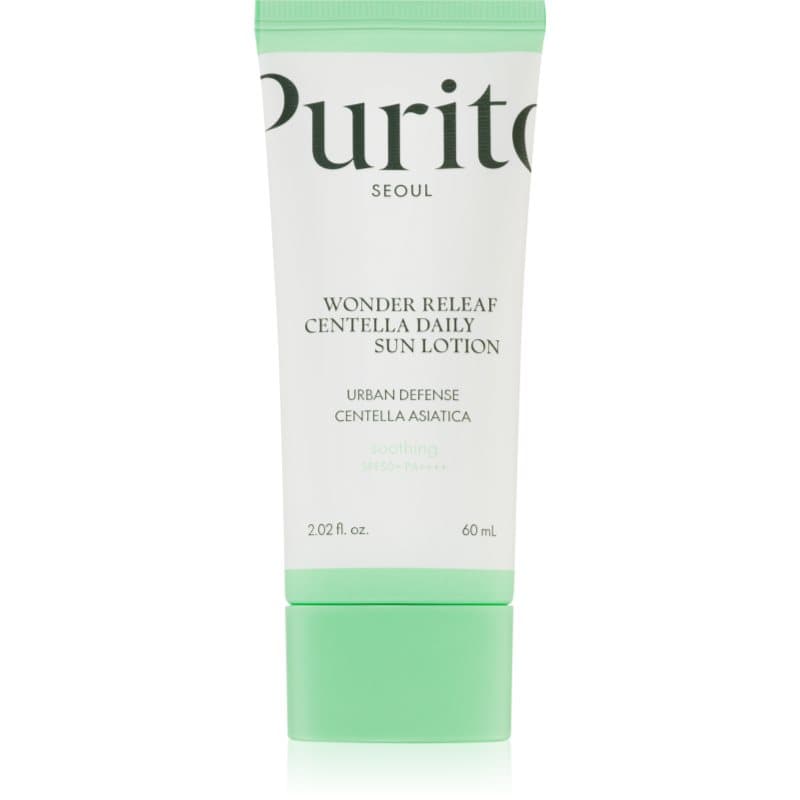 Purito Wonder Releaf Centella Daily Sun Lotion lekki krem ochronny do twarzy SPF 50+