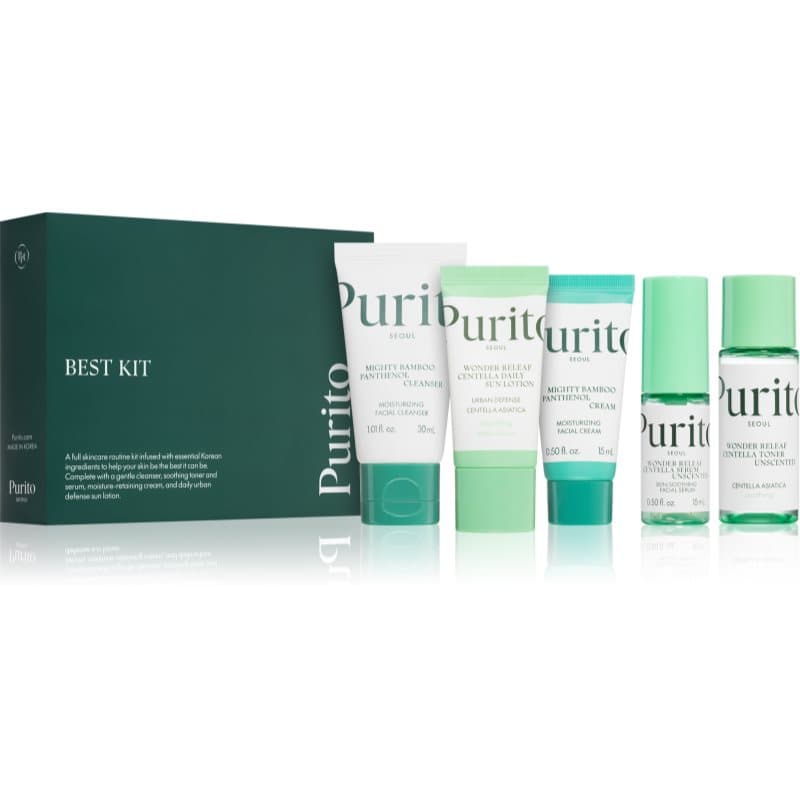 Seoul Best Kit zestaw podróżny regenerujące skórę