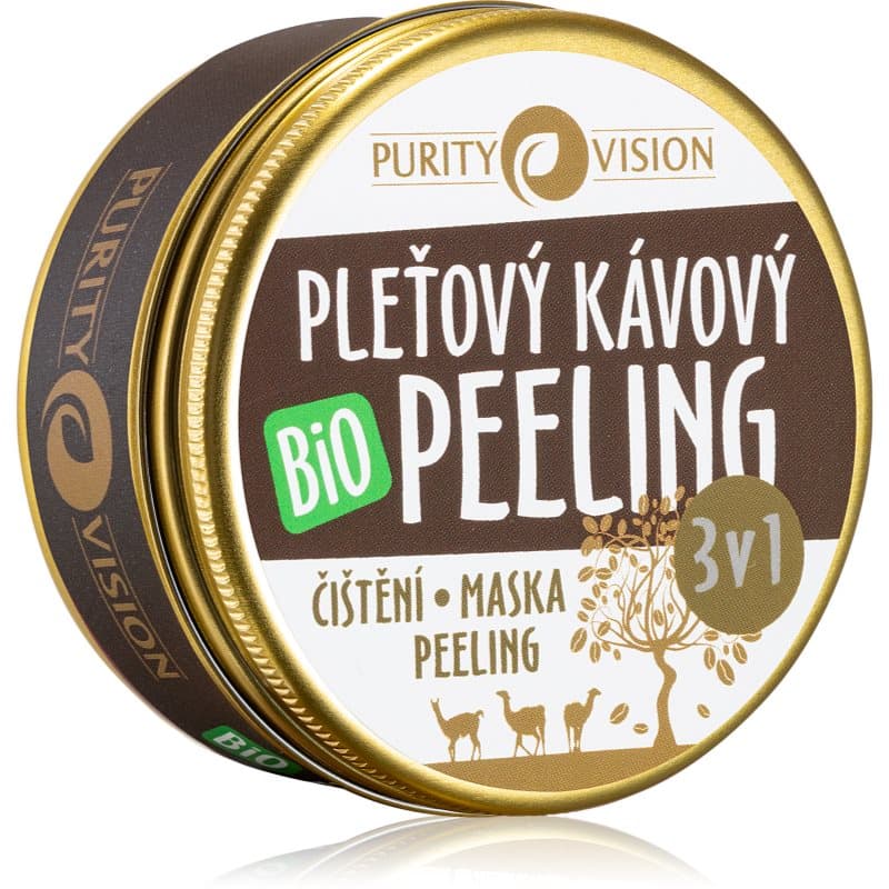 BIO peeling do twarzy z wyciągami z kawy