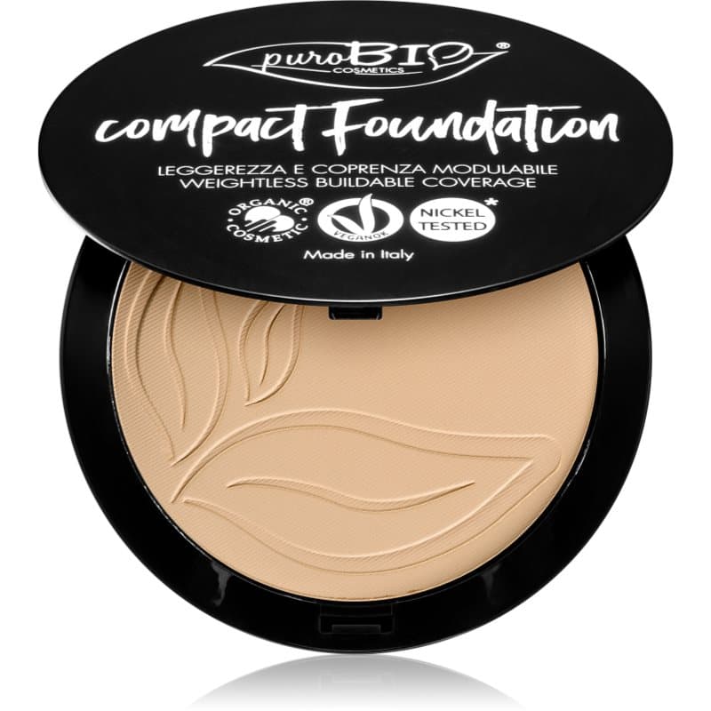 Compact Foundation kompaktowy podkład pudrowy SPF 10 odcień 01