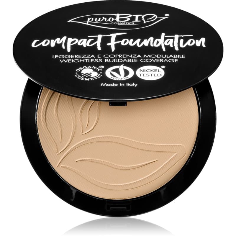 Compact Foundation kompaktowy podkład pudrowy SPF 10 odcień 02