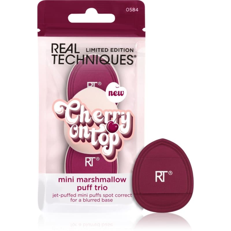 Cherry On Top Mini Marshmallow Puff Trio gąbka do makijażu