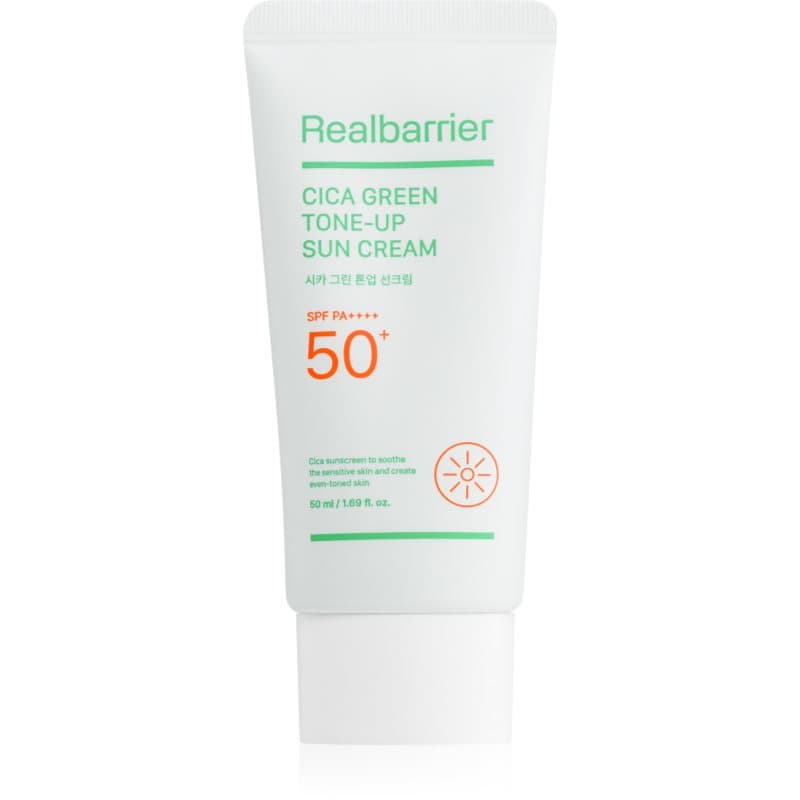 Cica Green Tone-Up Sun Cream krem ochronny intensywnie kojący SPF 50+