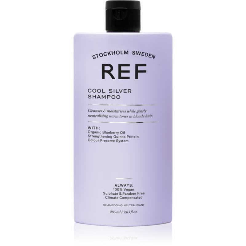 REF Cool Silver Shampoo szampon srebrny neutralizująca żółtawe odcienie