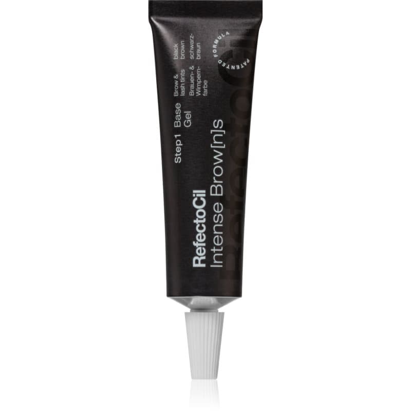 Intense Brow[n]s Base Gel farbka do brwi i rzęs z żelową konsystencją odcień Black Brown