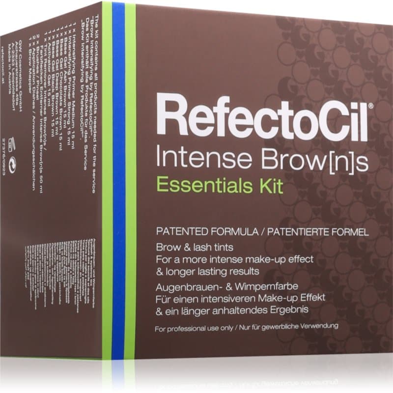 Intense Brow[n]s Essentials Kit zestaw do brwi i rzęs