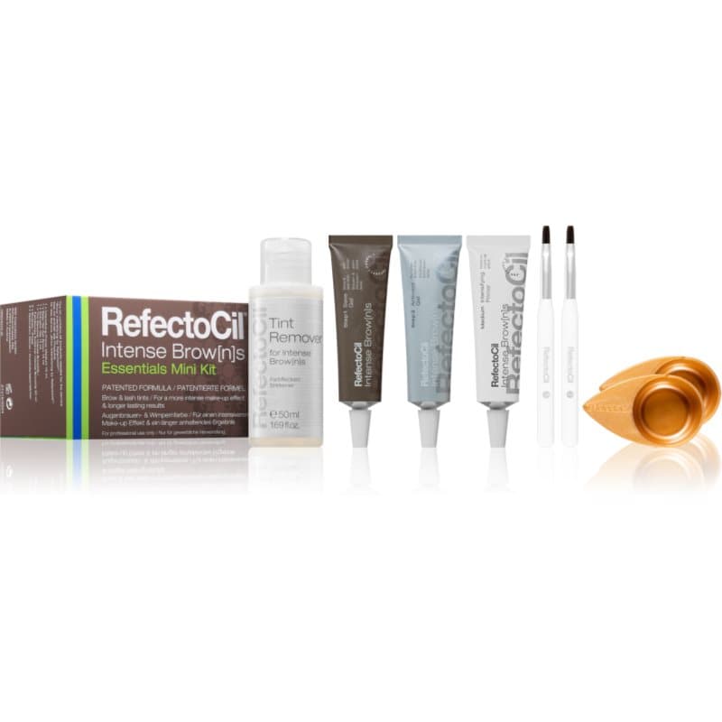 Intense Brow[n]s Essentials Mini Kit zestaw do przycinania brwi do brwi