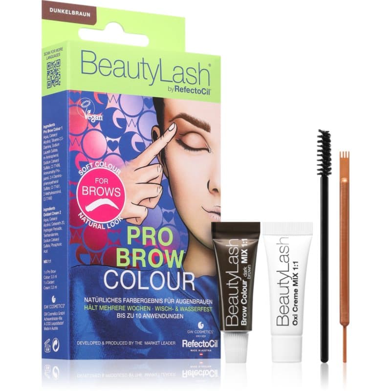 Pro Brow Colour farbka do brwi odcień Dark Brown