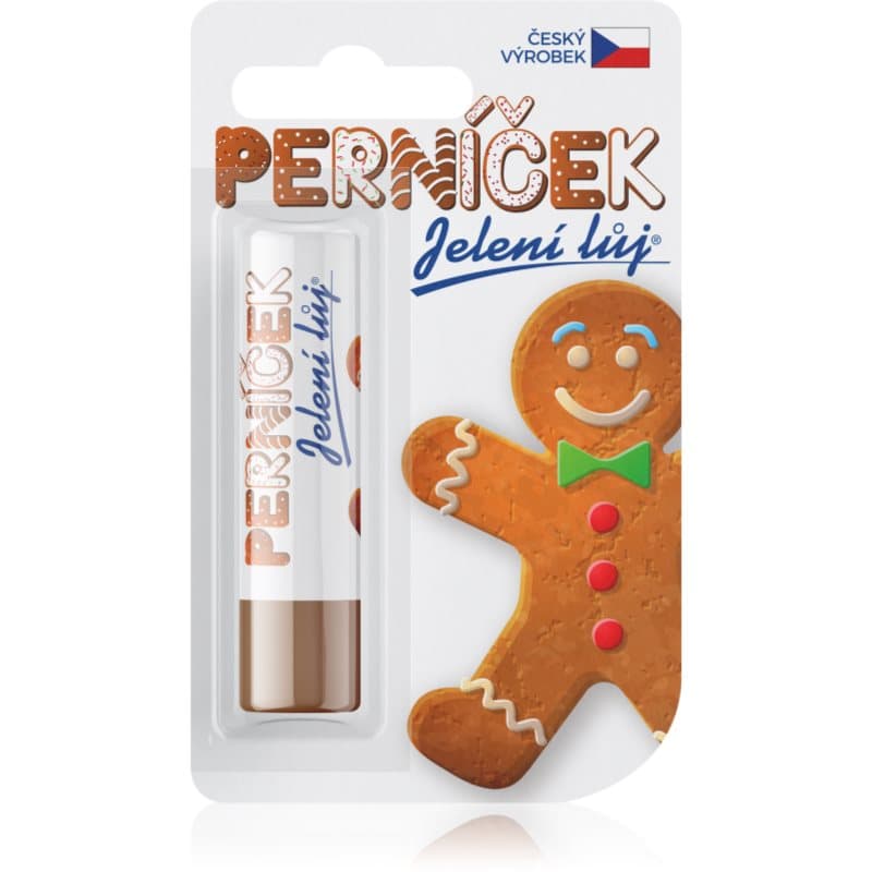 Jelení lůj Gingerbread balsam do ust o smaku piernika