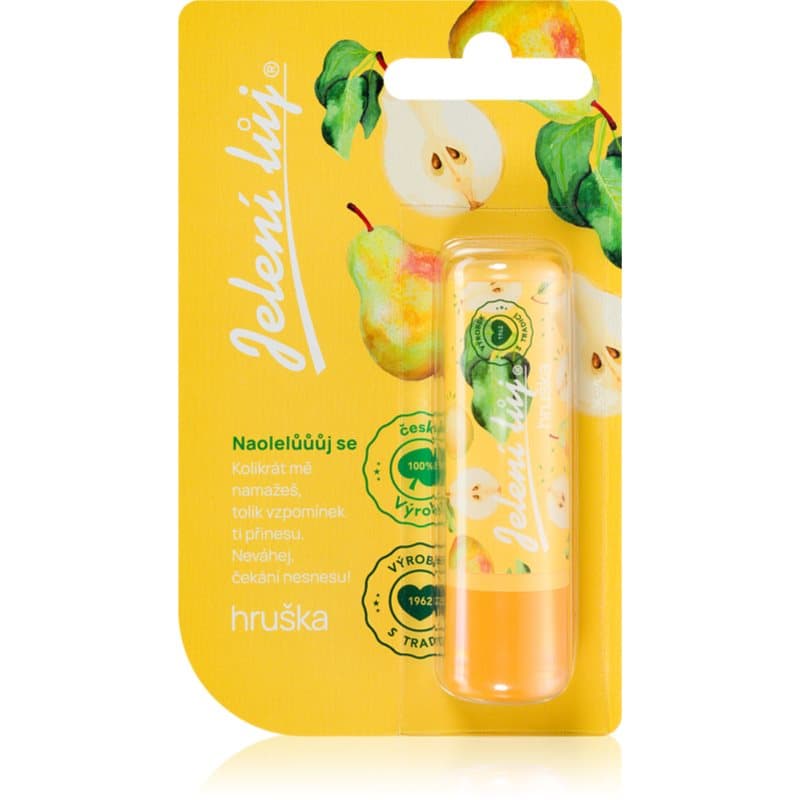 Jelení lůj Pear balsam do ust o zapachu gruszki