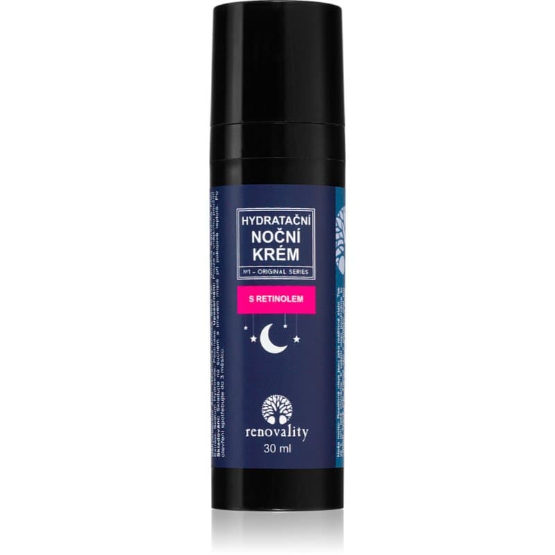 Hydrating night cream with retinol krem przeciw zmarszczkom