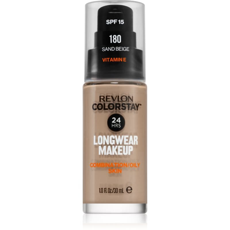 ColorStay™ SPF 15 długotrwały podkład matujący do skóry tłustej i mieszanej odcień 180 Sand Beige