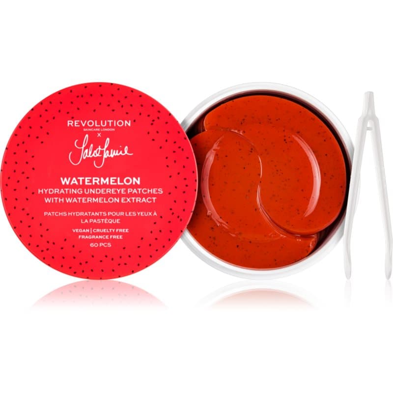 X Jake-Jamie Watermelon hydrożelowa maska wokół oczu do rozjaśnienia i nawilżenia