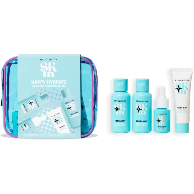 Revolution Skincare Happy Hydrate 4 Step Starter Kit zestaw upominkowy do twarzy