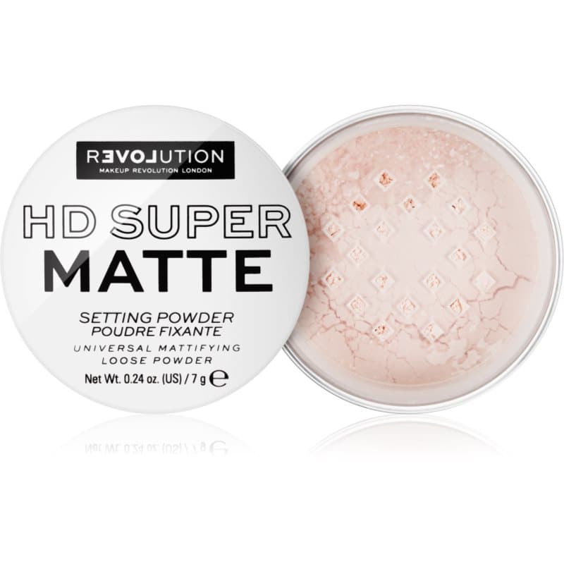 HD Super Matte utrwalający transparentny puder z matowym wykończeniem odcień Banana