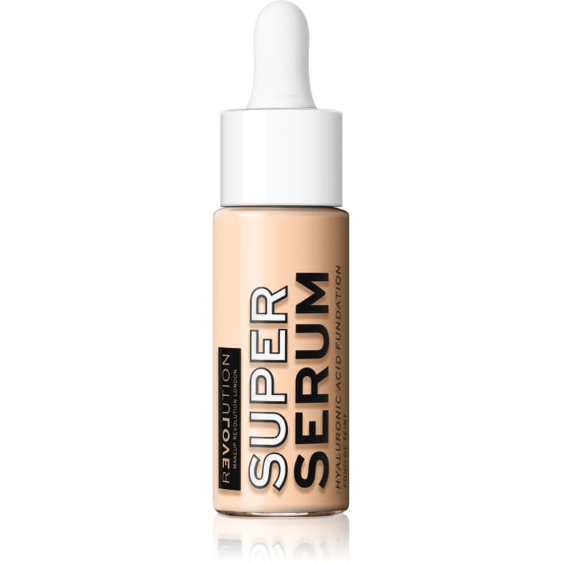 Super Serum lekki podkład z kwasem hialuronowym odcień F1