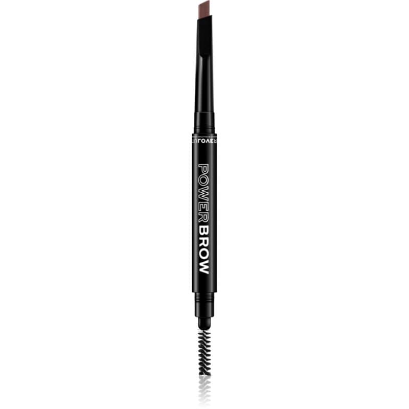 Power Brow kredka do brwi ze szczotką odcień Dark Brown