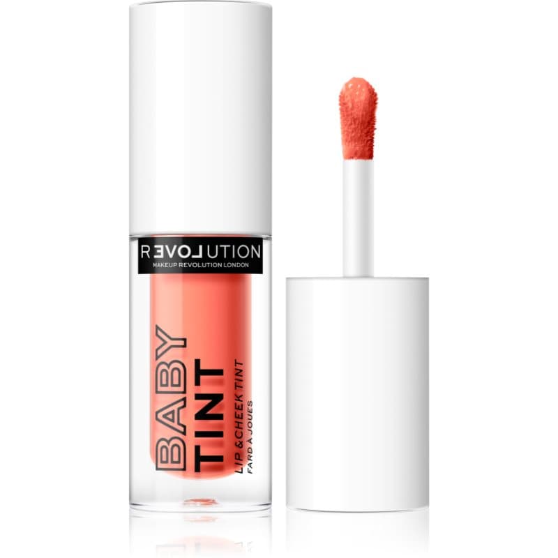 Baby Tint róż w płynie i błyszczyk do ust odcień Coral