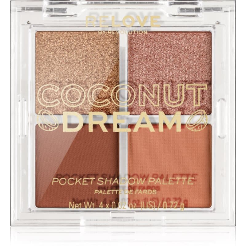 Pocket Palette paleta cieni do powiek odcień Coconut Dream