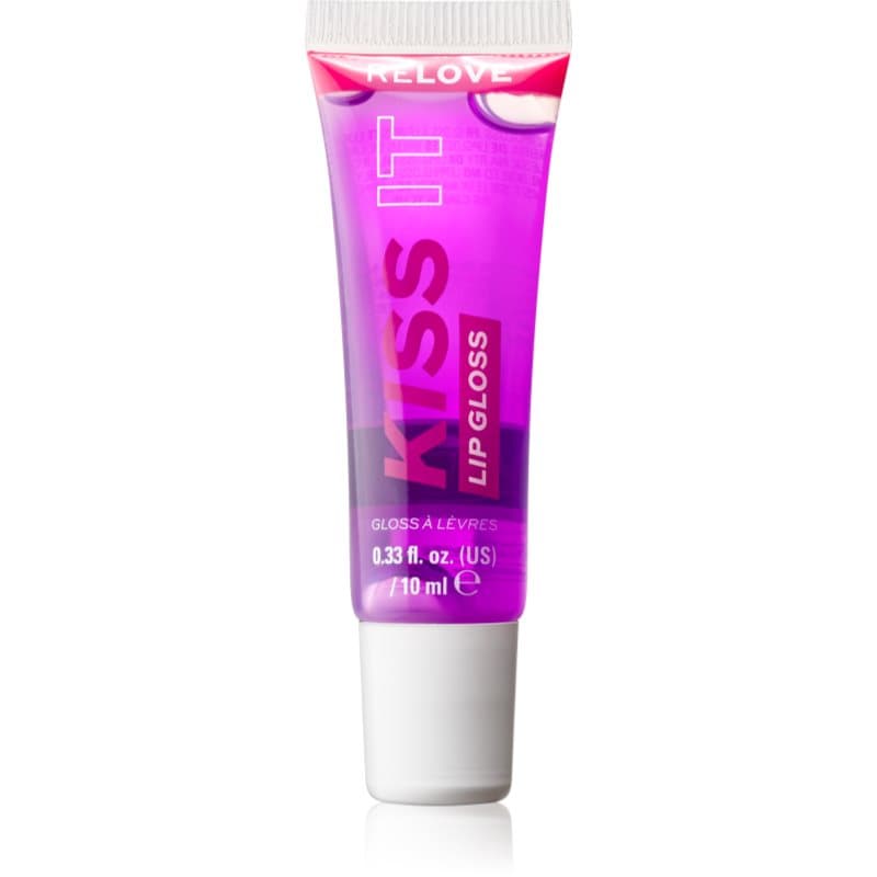 Kiss It nawilżający błyszczyk do ust odcień Passion Fruit Purple