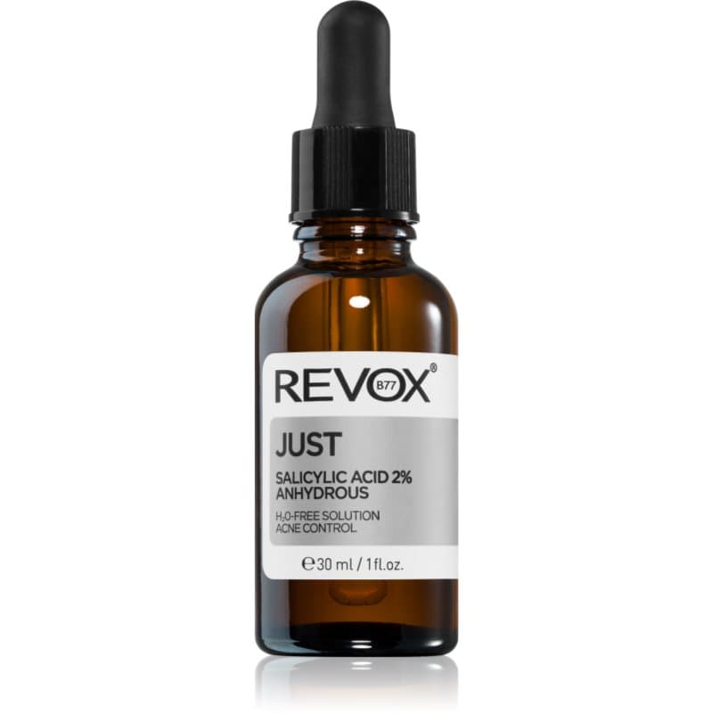 Just Salicylic Acid 2% Anhydrous serum peelingujące o działaniu złuszczającym do twarzy