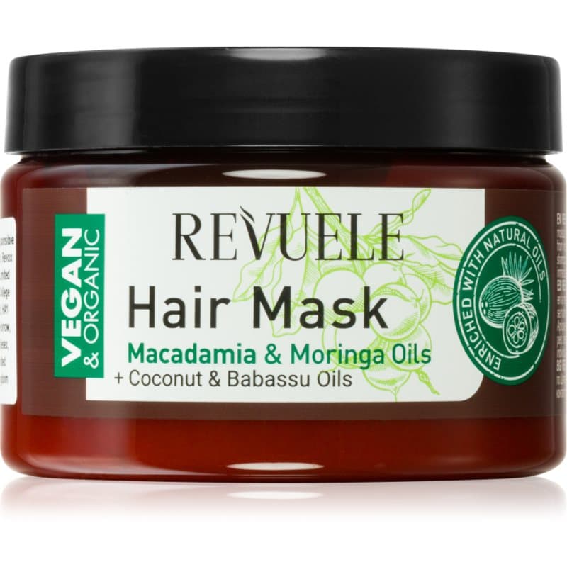 Vegan & Organic rewitalizująca maseczka do włosów