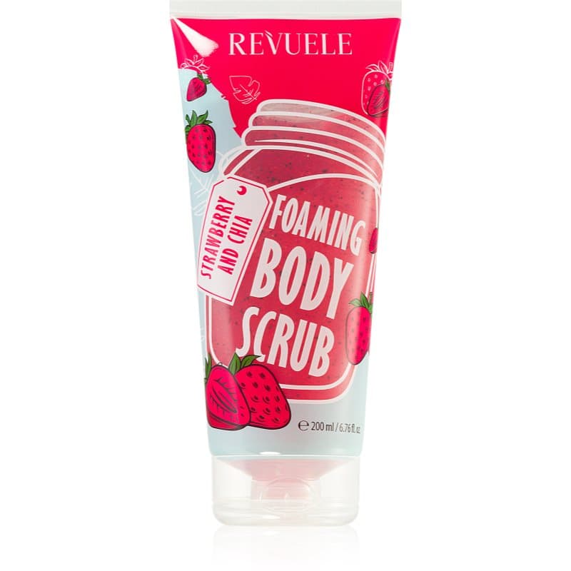 Foaming Body Scrub Strawberry and Chia nawilżający peeling do ciała