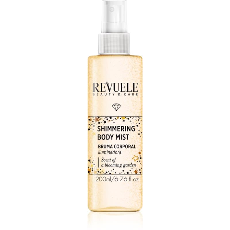 Shimmering Body Mist mgiełka rozświetlająca do ciała odcień Gold