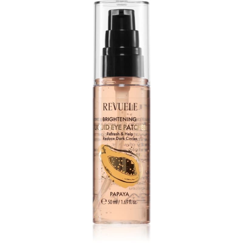 Brightening Papaya Liquid Eye Patches maseczka żelowa przeciw cieniom