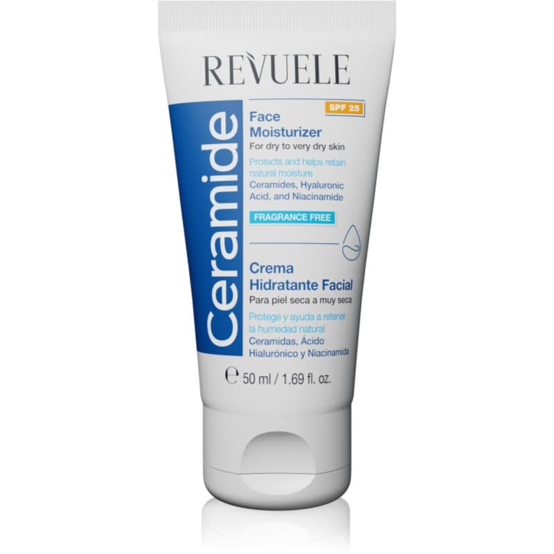 Ceramide Face Moisturizer SPF 25 ochronny krem na dzień do skóry suchej i bardzo suchej SPF 25