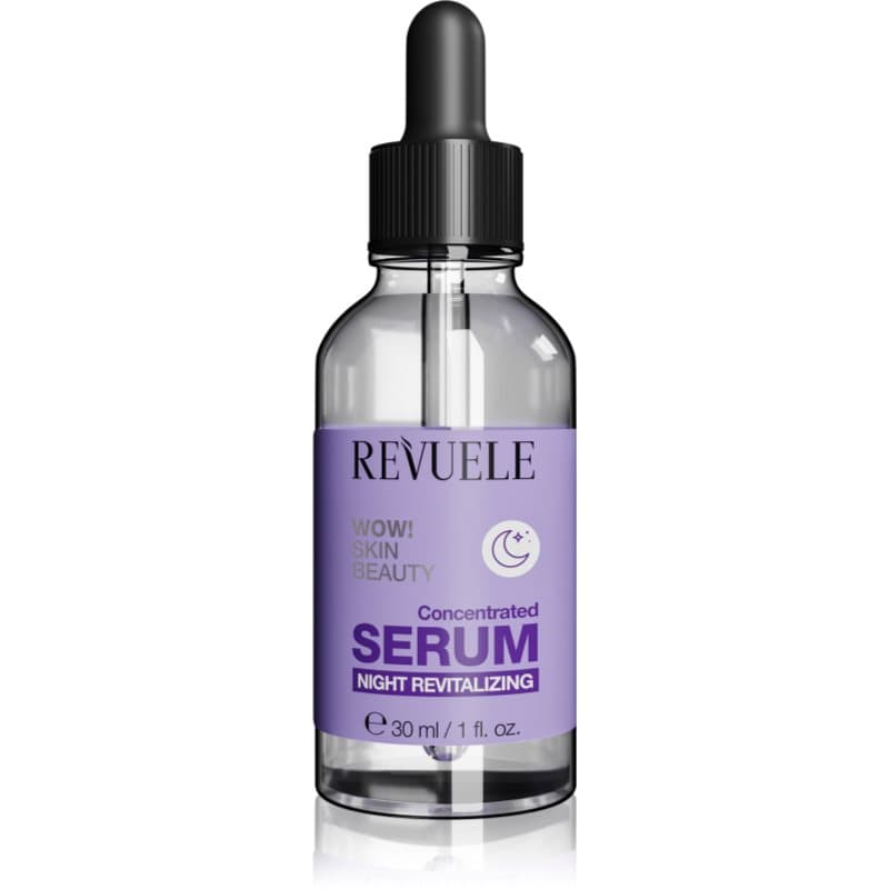 WOW! Skin Beauty Concentrated Serum Night Revitalizing serum przeciwzmarszczkowe na noc o działaniu nawilżającym