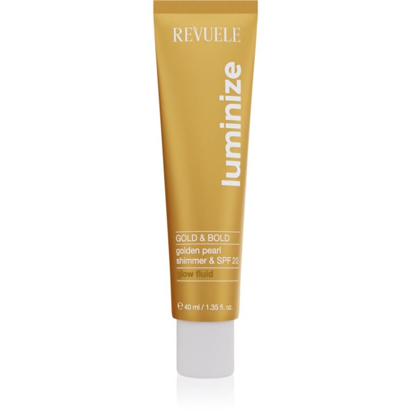 Luminize fluid rozświetlający SPF 20 odcień Gold & Bold