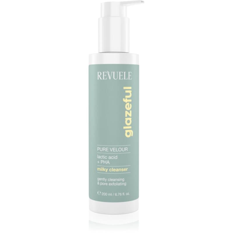 Glazeful Milky Cleanser Pure Velour delikatne mleczko oczyszczające z efektem złuszczającym