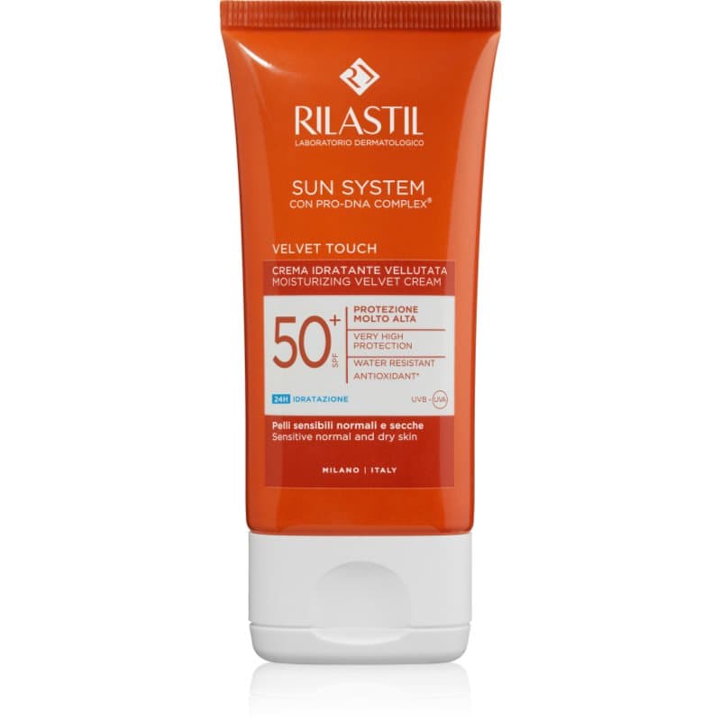 Sun System Velvet Touch nawilżający krem ochronny SPF 50+